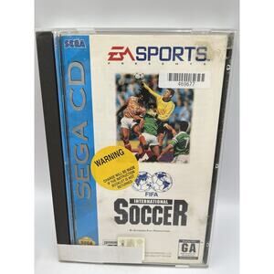 FIFA International Soccer (Sega CD) CIB Complete w/ Reg Card & Tested Ships Fast